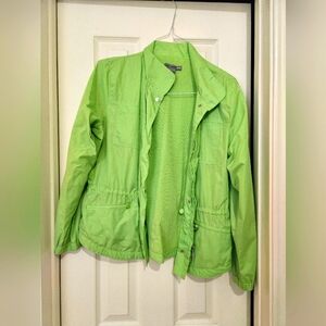 Oleg Cassini Sport Lime Green Jacket